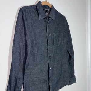 Banana Republic Men’s Adult Small Gray Dress Shirt